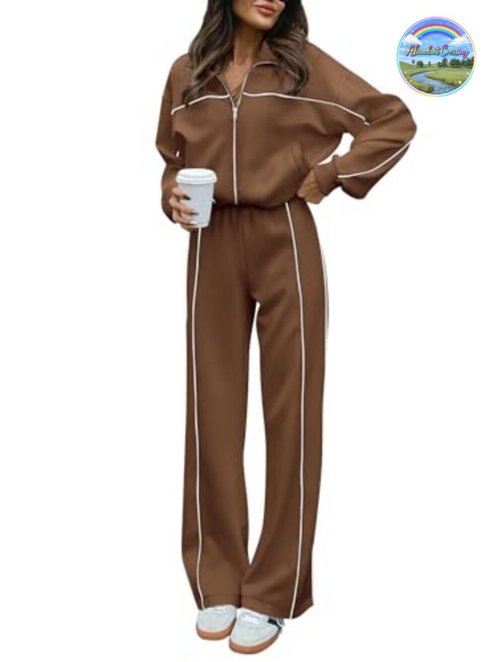 Women's Lounge Sets Sweatsuit Two Piece Zip Up Fall Outfits Active Wear
